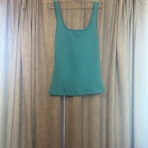 Anthropologie Teal Tank Top